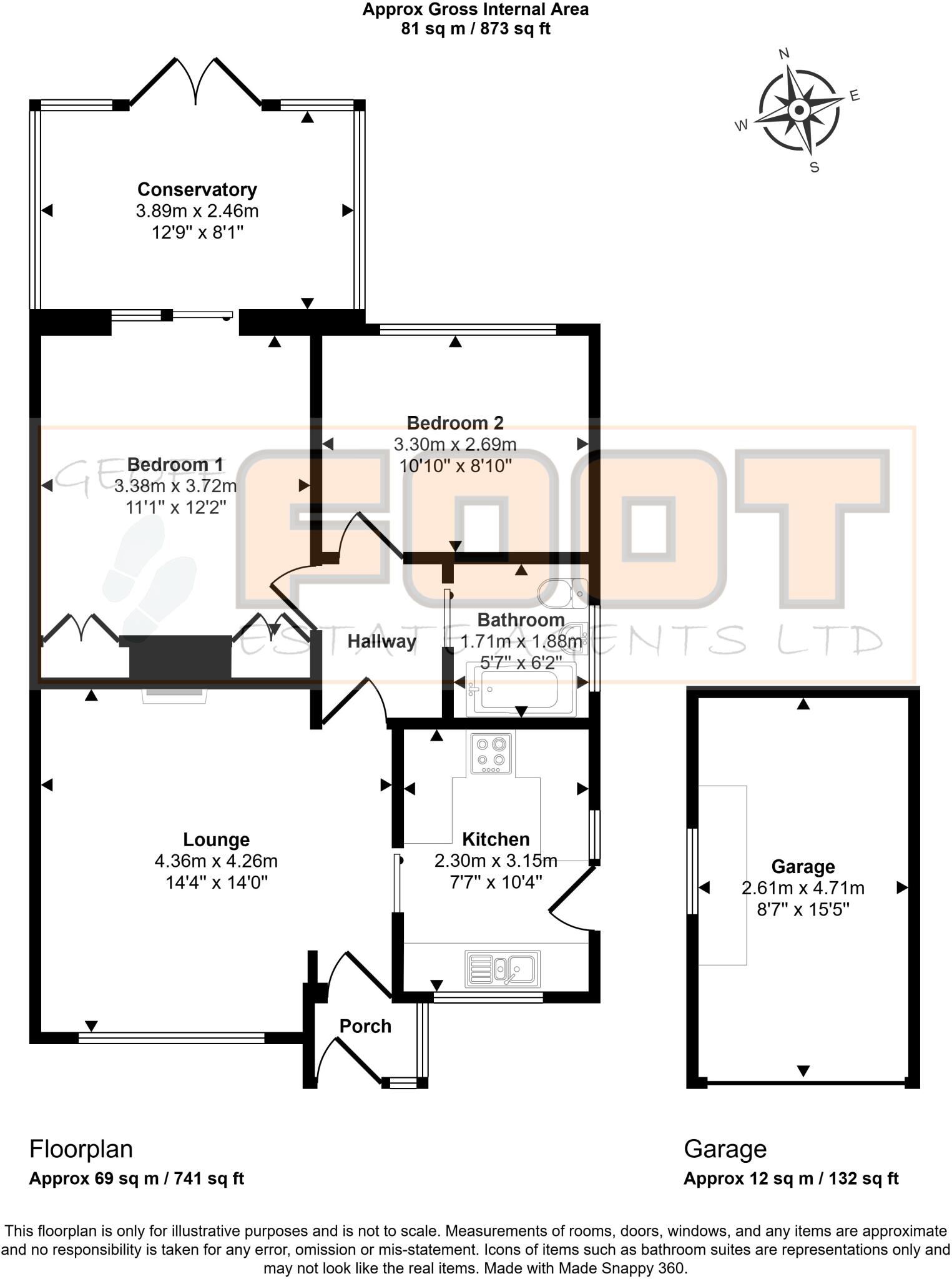Briarwood Gardens, Hayling Island floorplan