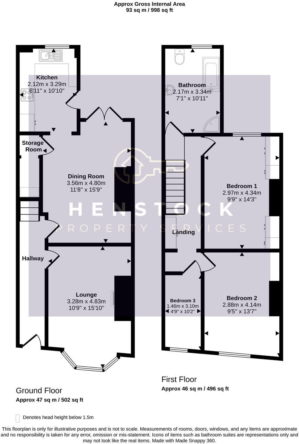 Greenhill Road, Middleton, MANCHESTER, M24 floorplan