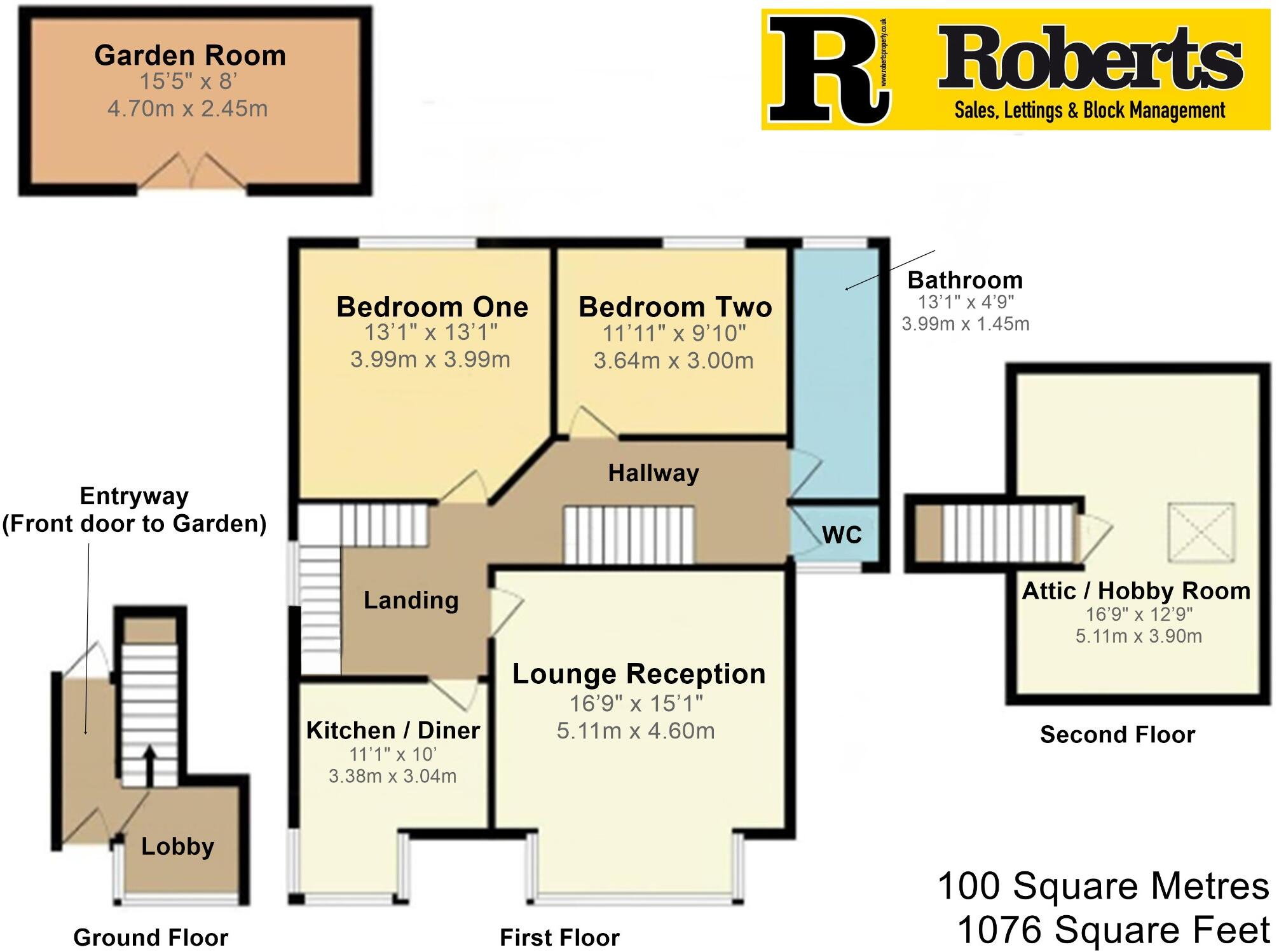 Overlooking Park, Fitzharris Avenue, Bournemouth, Dorset, BH9 floorplan