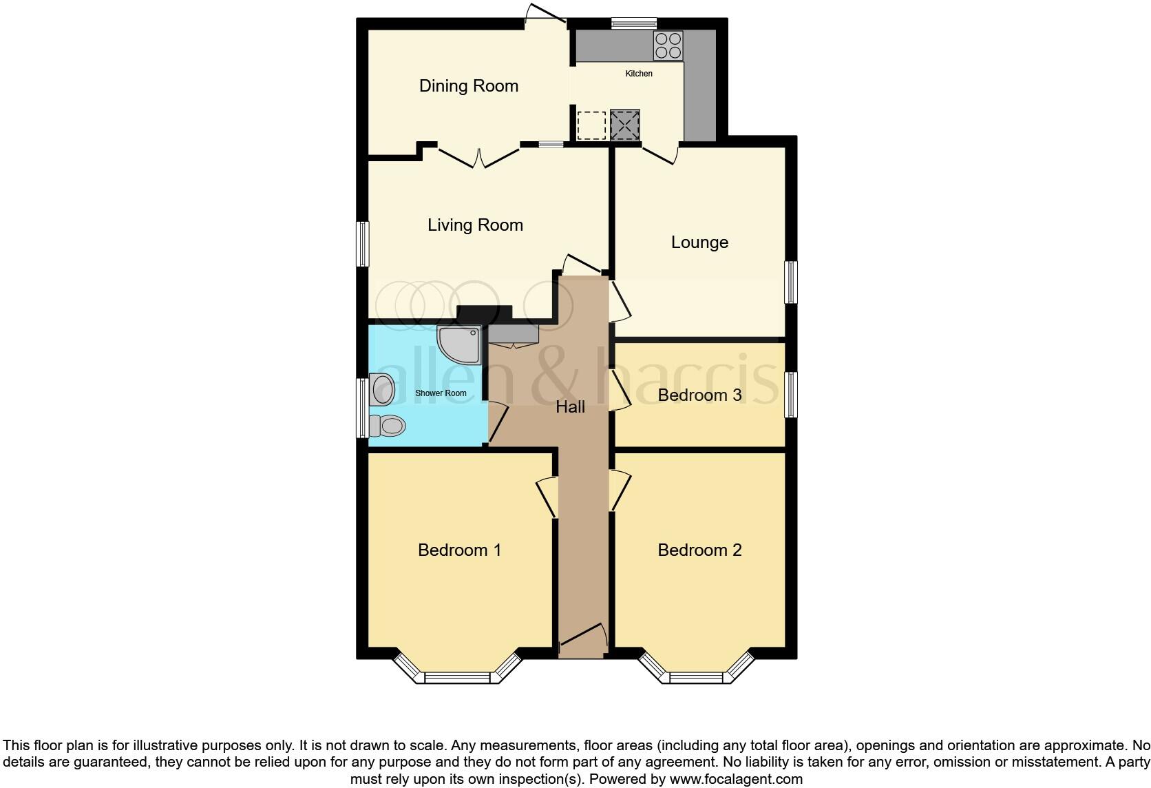Heol Ifor, Cardiff floorplan