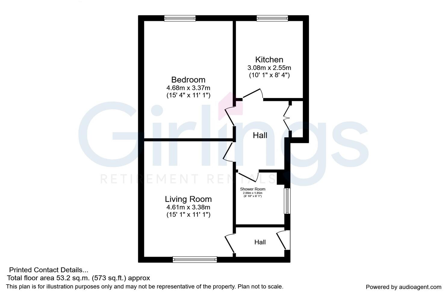  Southdowns Retirement Village, South Darenth floorplan