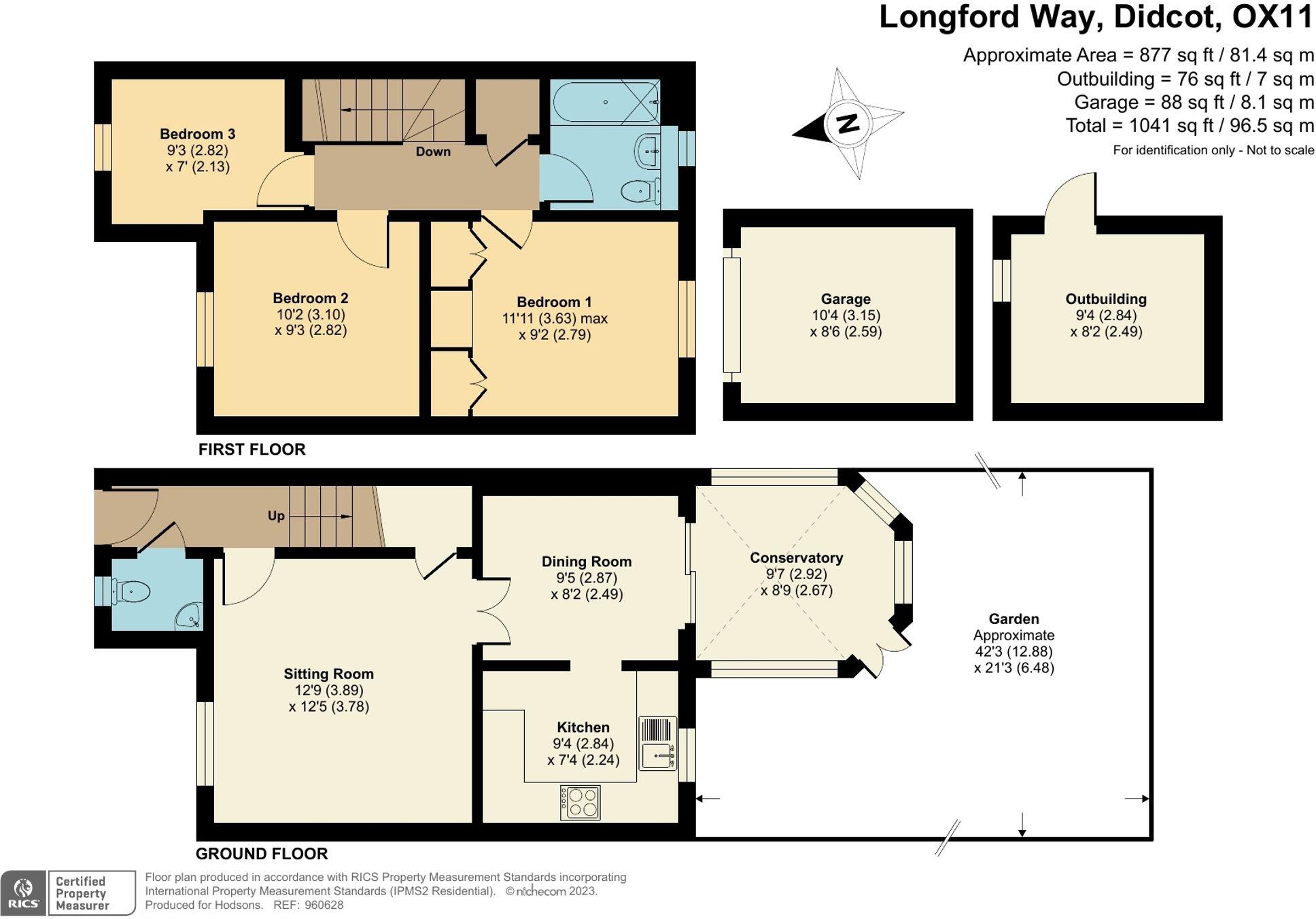 Longford Way, Didcot, OX11 floorplan