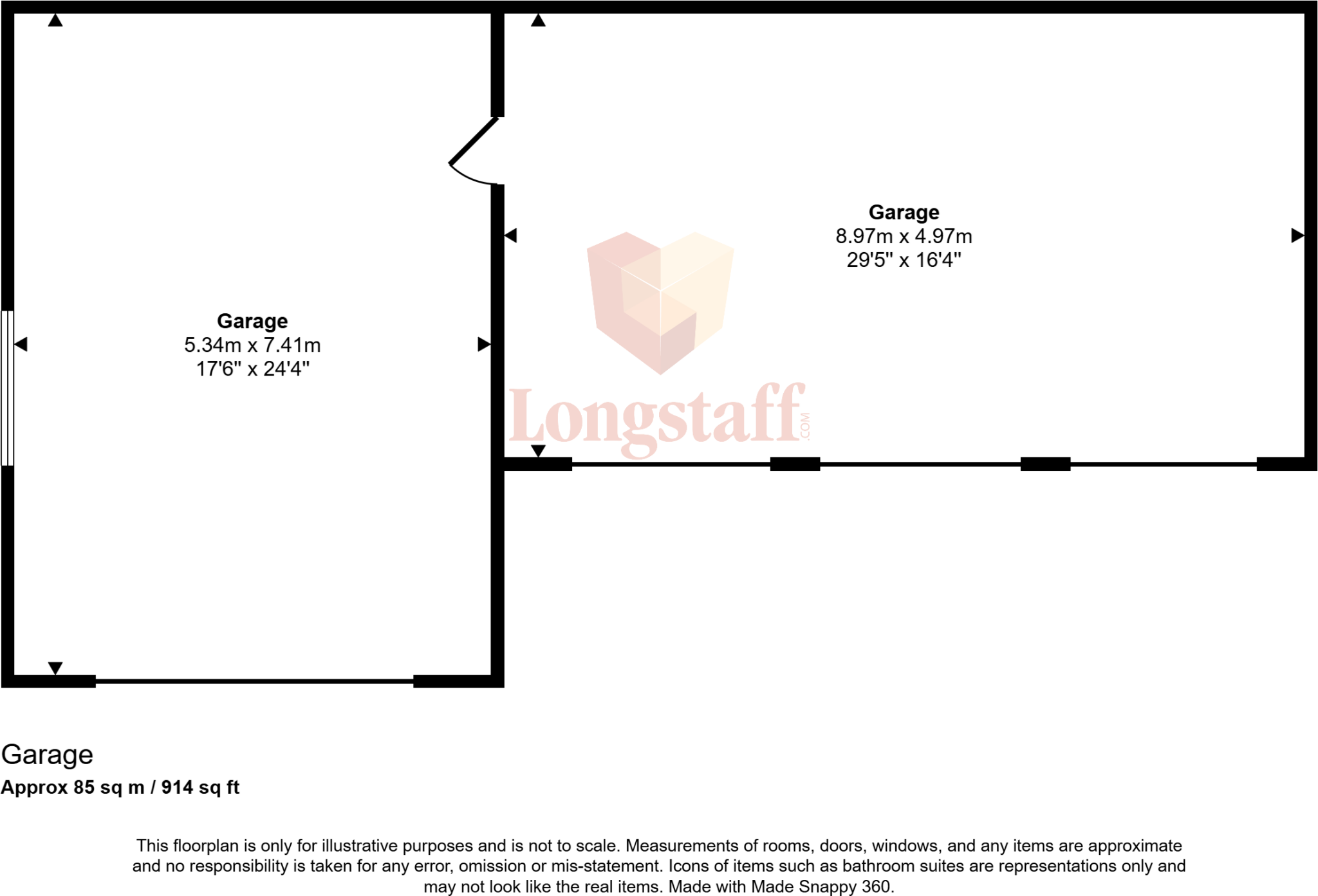 Pipwell Gate, Moulton Seas End floorplan