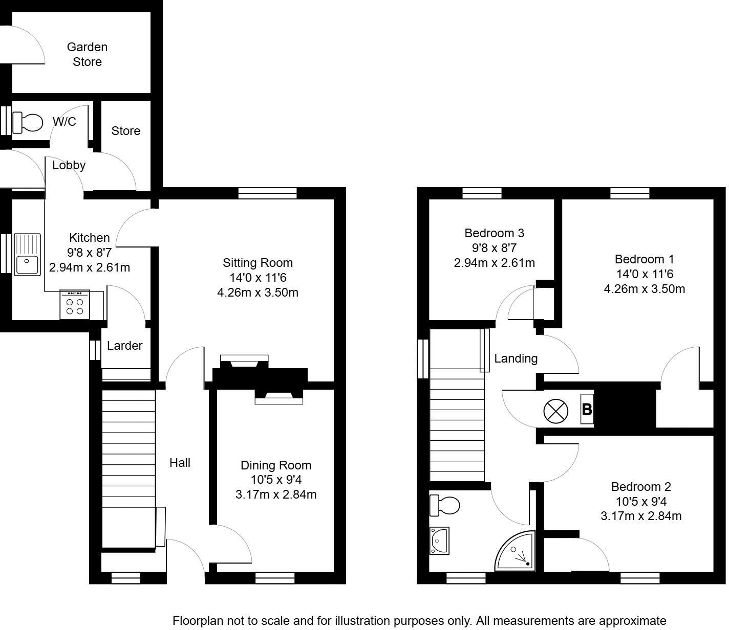 Bulls Place, Pembury, Tunbridge Wells floorplan