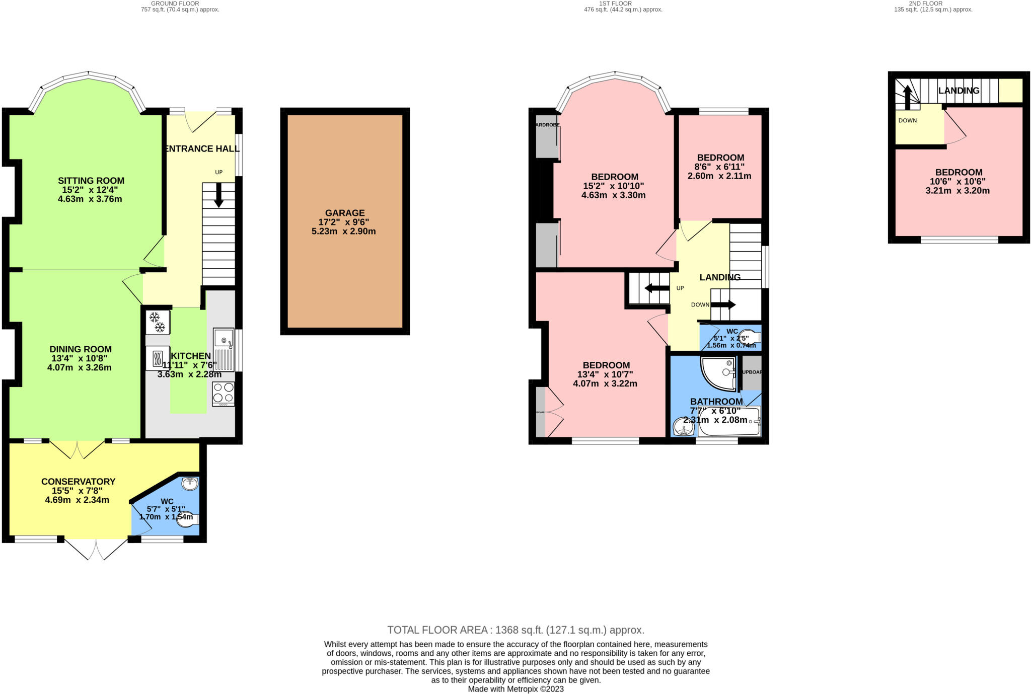 Churchbury Close, Enfield, Middlesex, EN1 floorplan