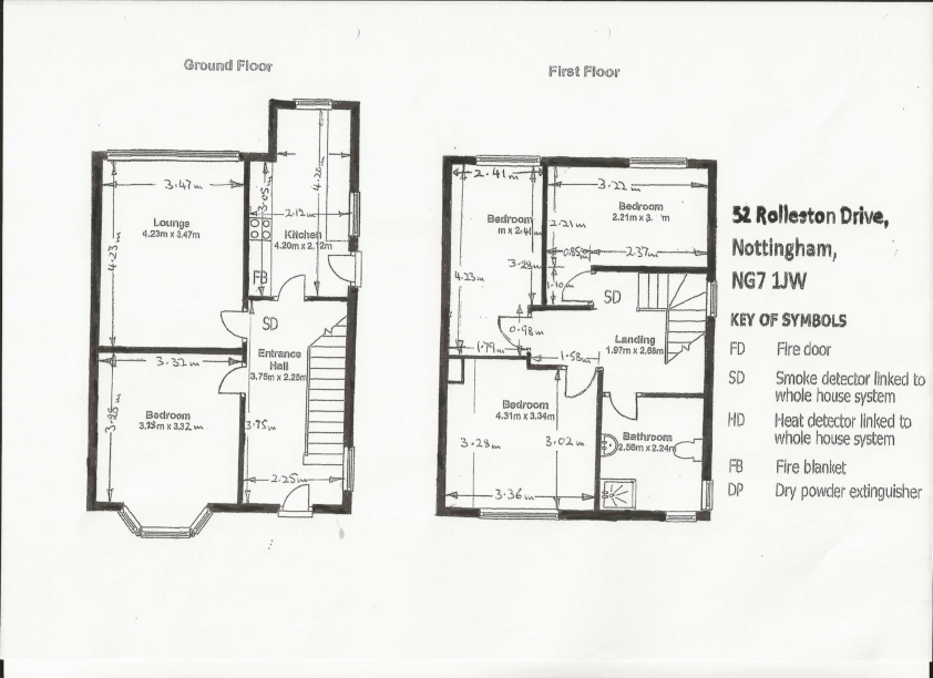 Rolleston Drive, Nottingham floorplan