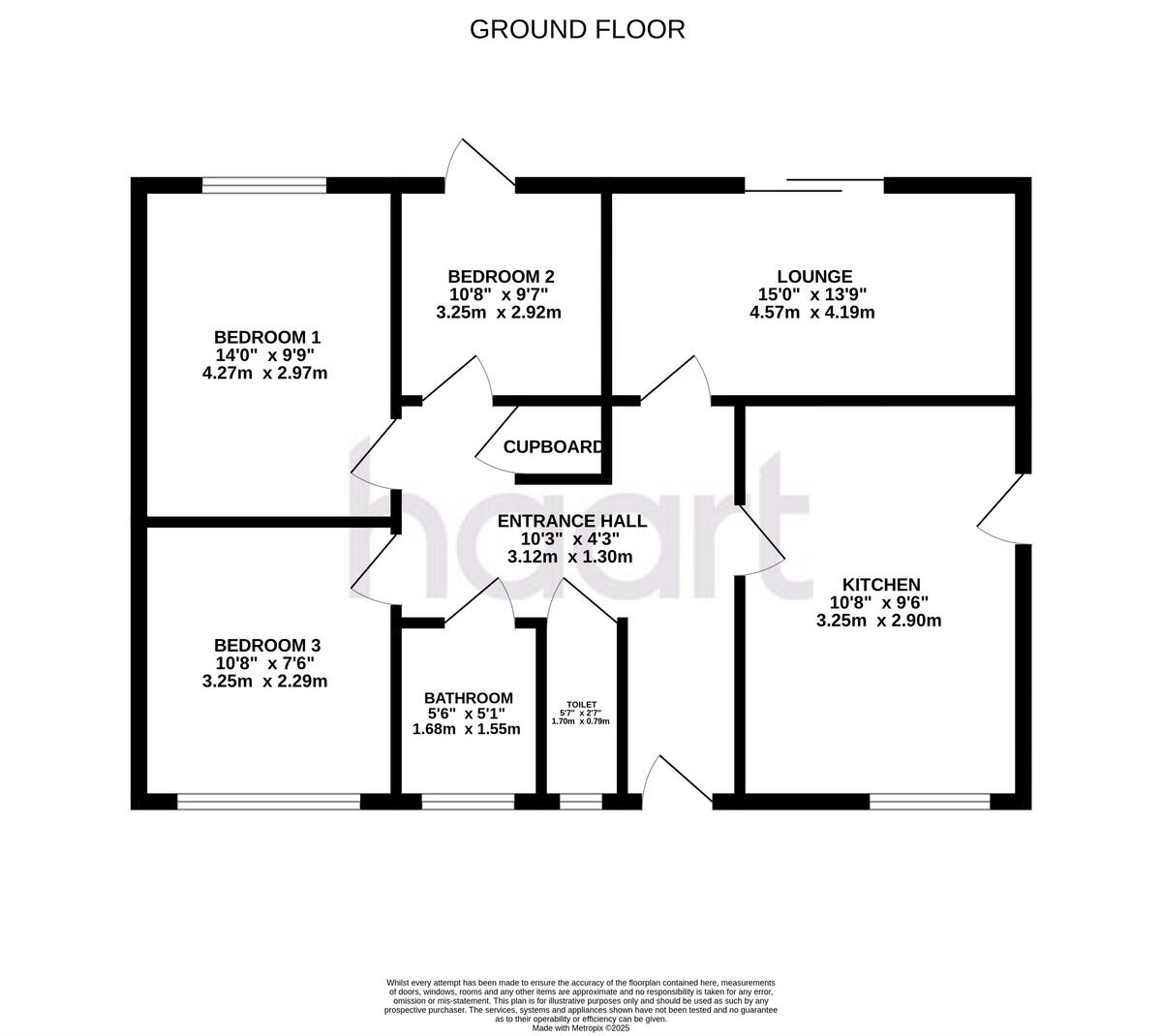 Lydgate Close, Dereham floorplan
