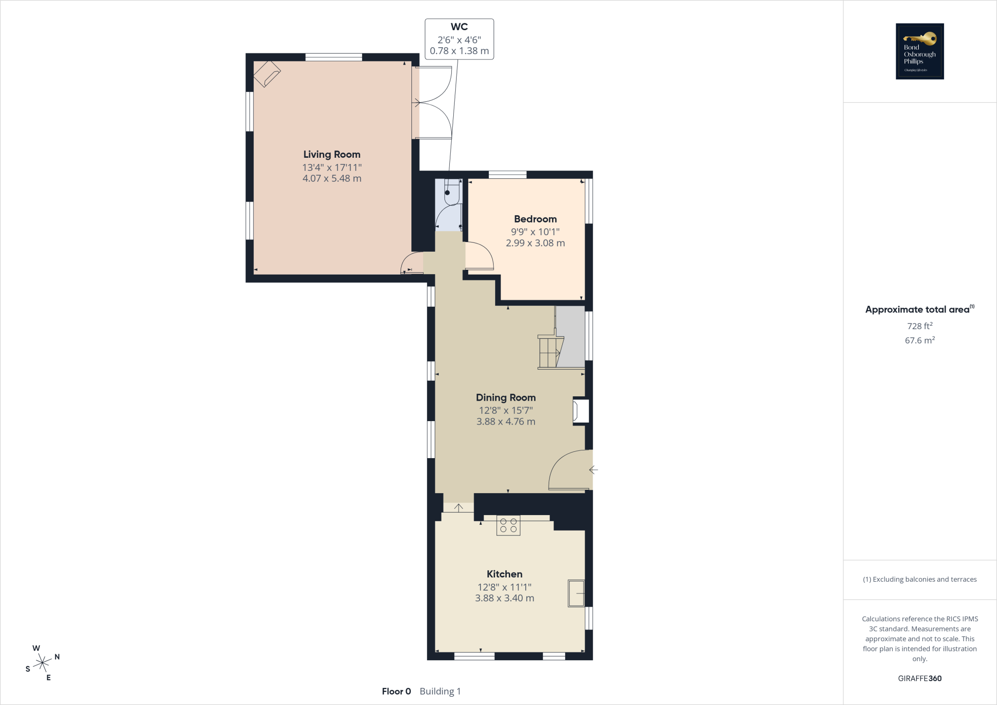 St. Tudy, Bodmin, Cornwall floorplan