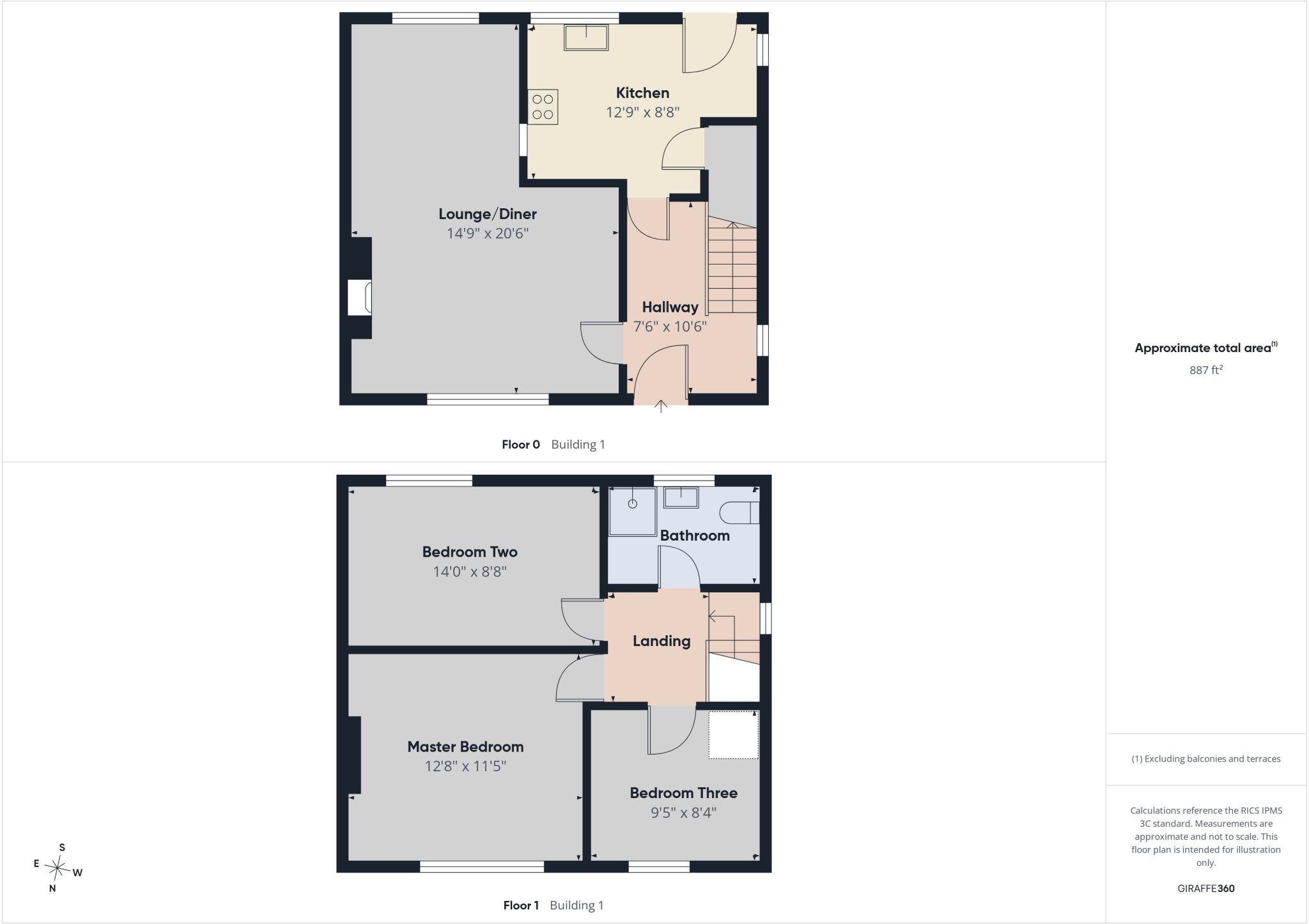 Sunnyside Road, Chilwell floorplan