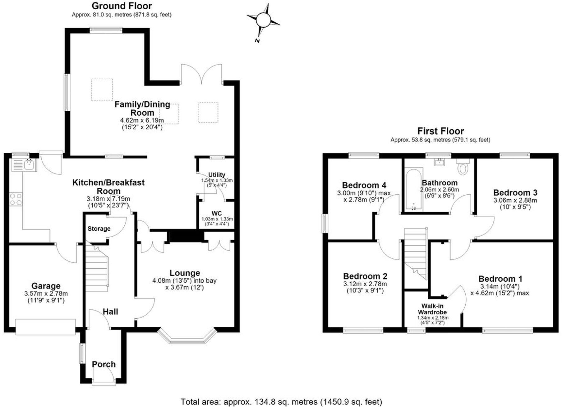 Hatton Lane, Hatton, WA4 floorplan