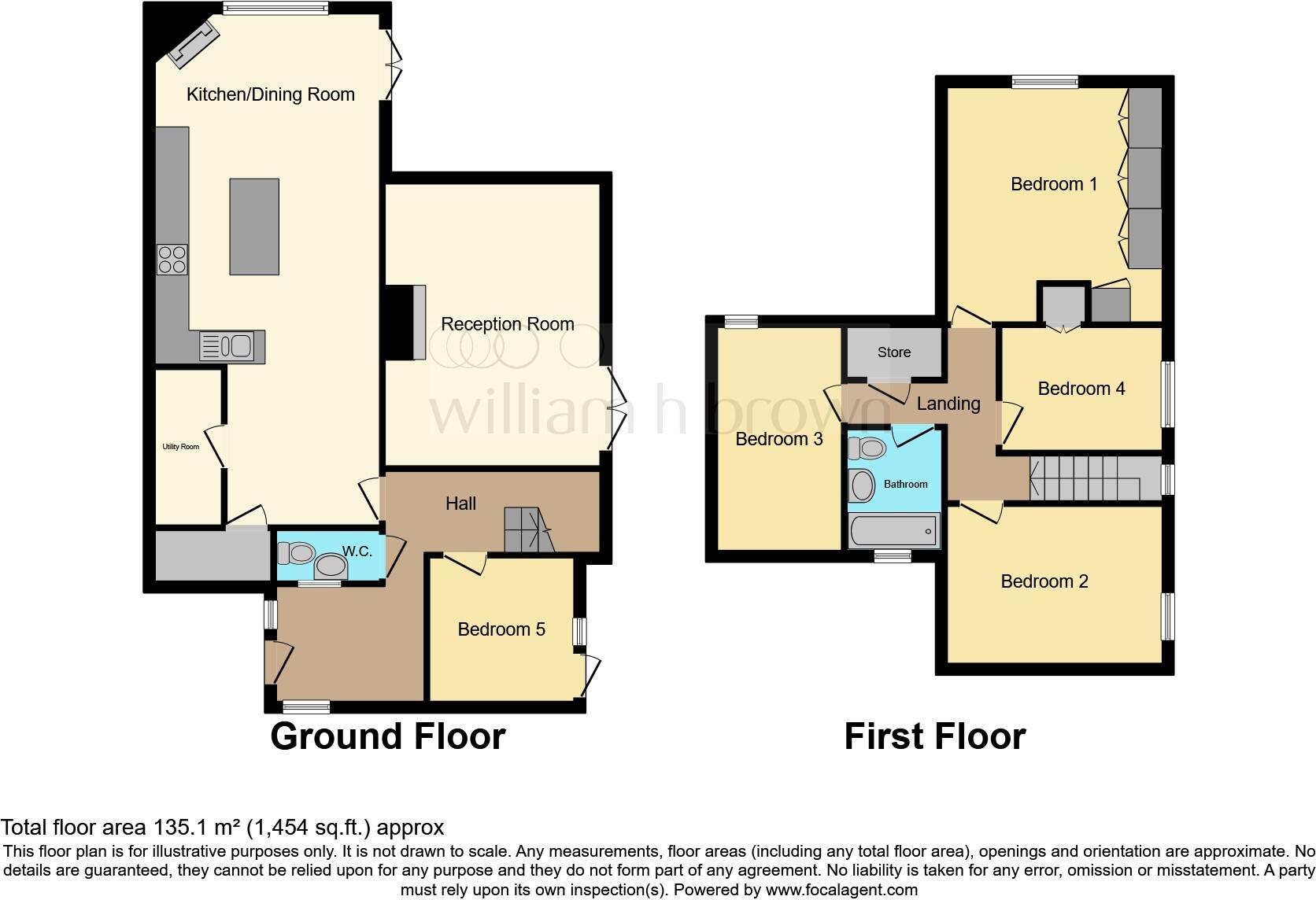 Woodcroft, Harlow floorplan