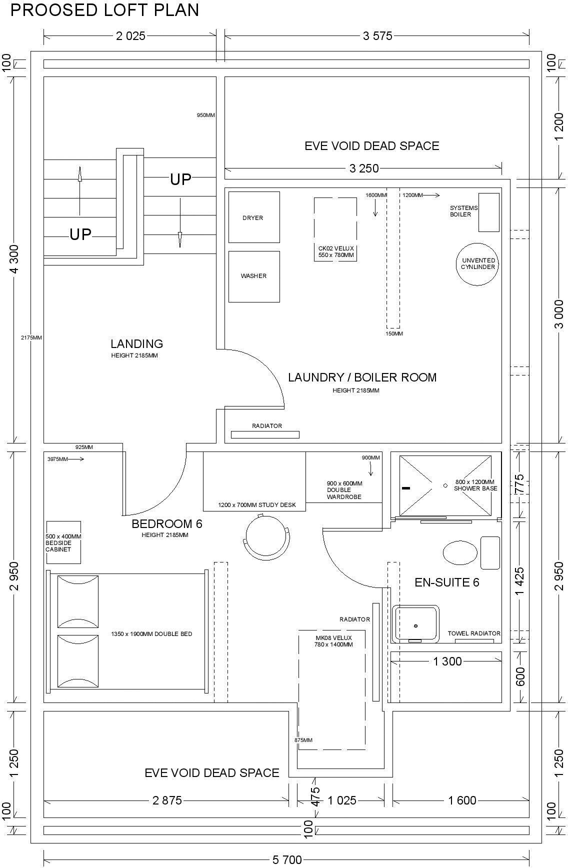 Double En-Suite Room, Old Durham Road, Gateshead floorplan