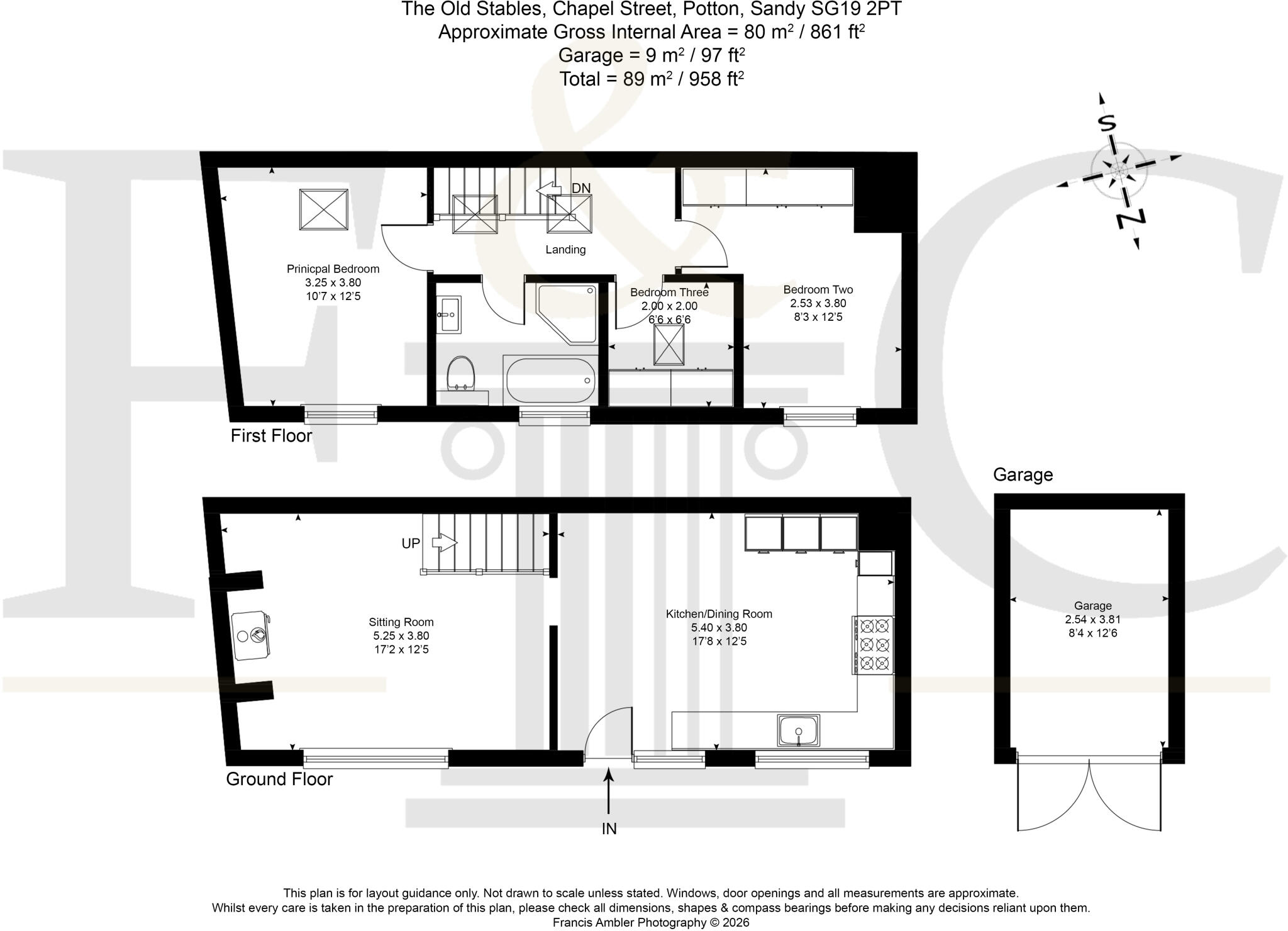 Chapel Street, Potton, Sandy, Bedfordshire, SG19 floorplan