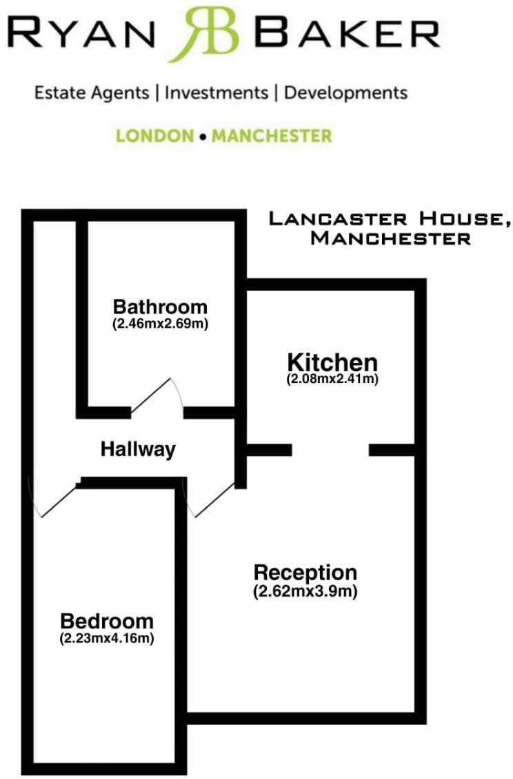 Lancaster House, Whitworth Street, City Centre, M1 floorplan