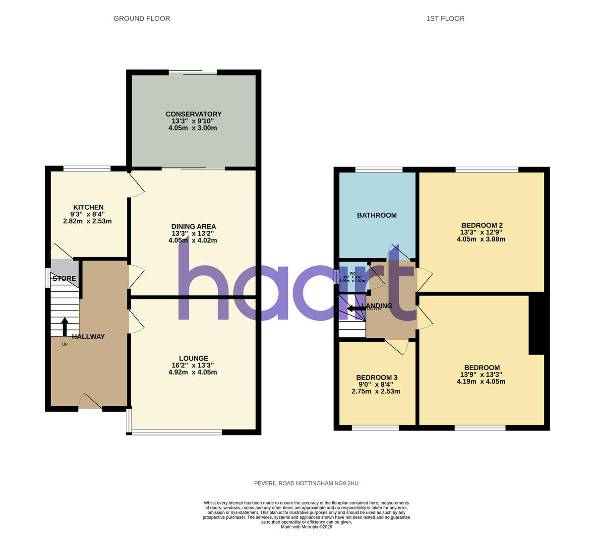 Peveril Road, Beeston floorplan