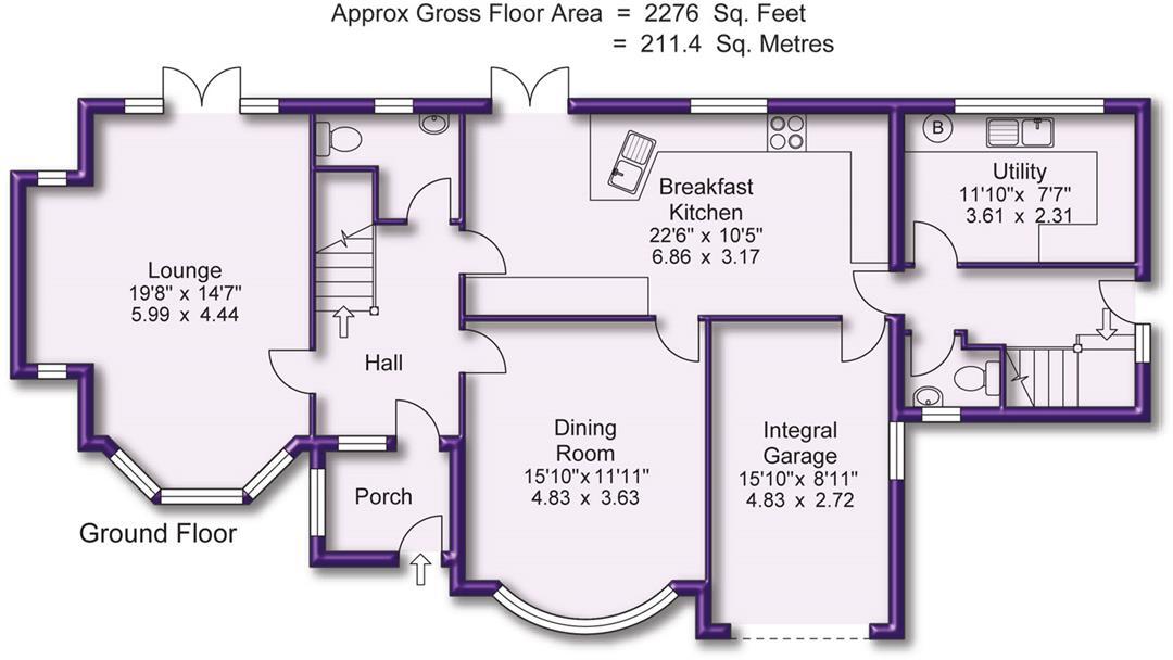 Norris Road, Sale floorplan