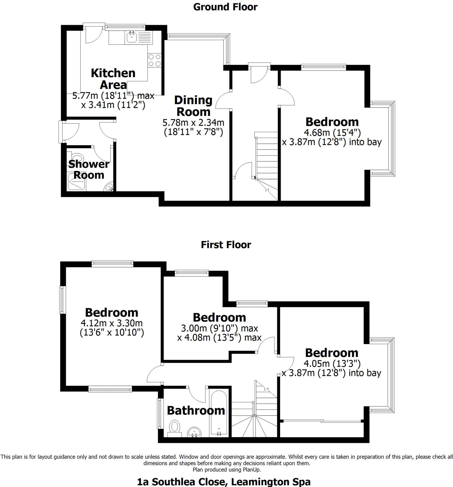 1a Southlea Close floorplan