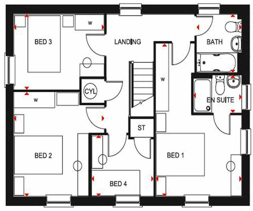 Nuffield Road, St. Neots floorplan