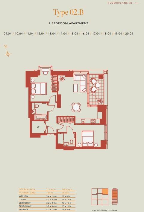 The HiLight, Battersea, London, SW11 floorplan