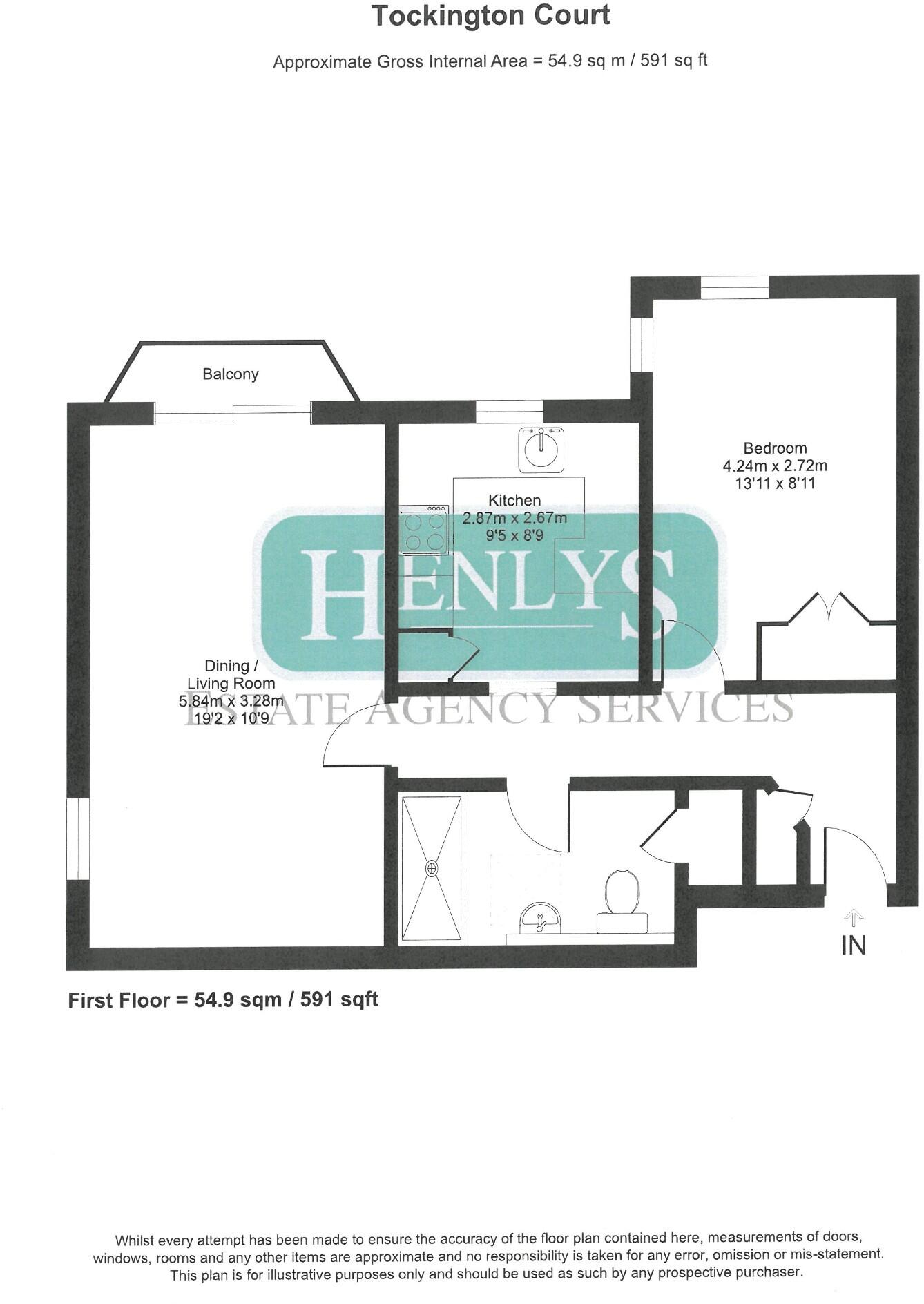 Oaklands, Yateley, Hampshire, GU46 floorplan