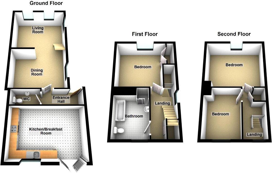 Bridge Street, Leominster floorplan
