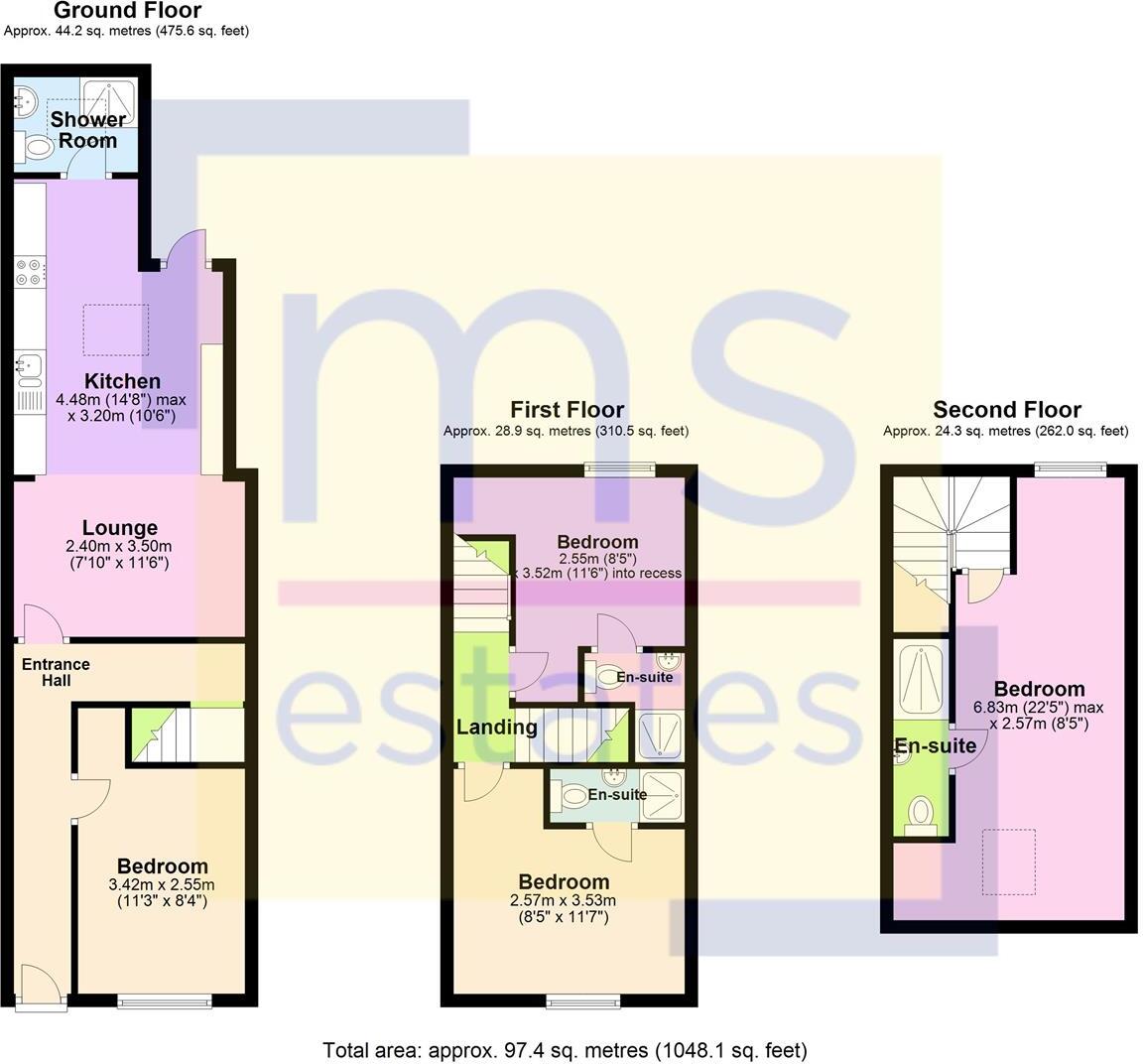 BILLS INCLUDED£155pppw Warwick Street, Lenton, Nottingham floorplan