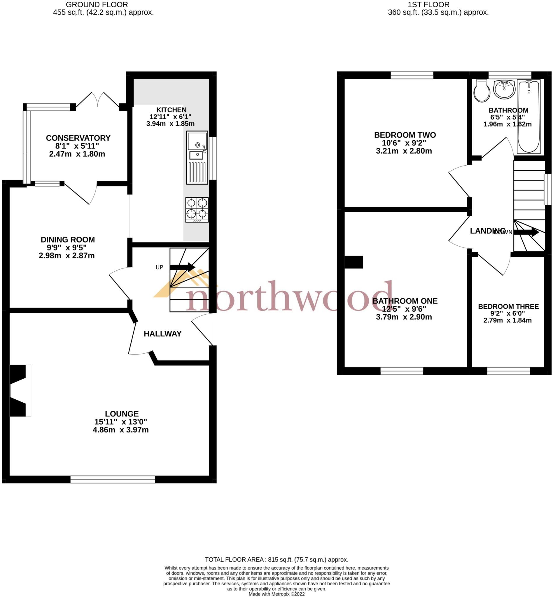 Alexandra Rd, Coalpit Heath, BS36 floorplan