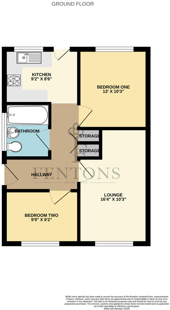 Allen Way, Point Clear floorplan