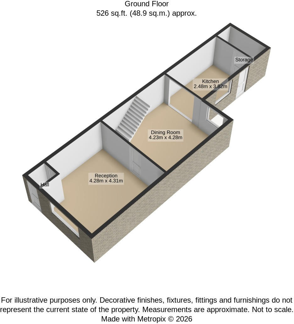 Worthington Street, Bolton, Lancashire, BL3 floorplan