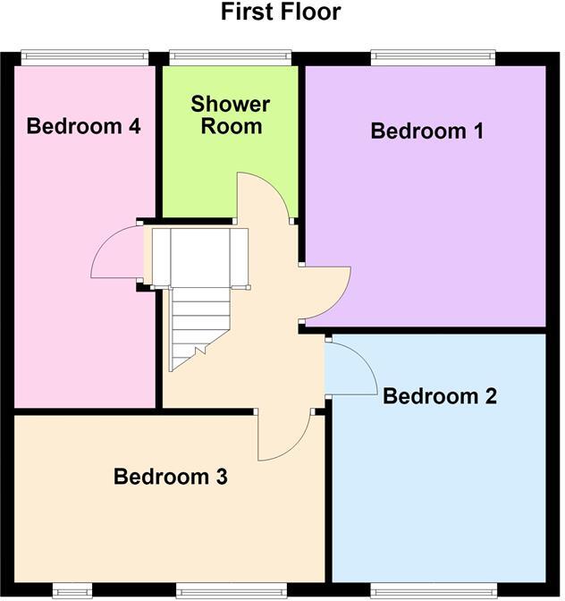 Fritchley Close, Huncote, Leicester floorplan