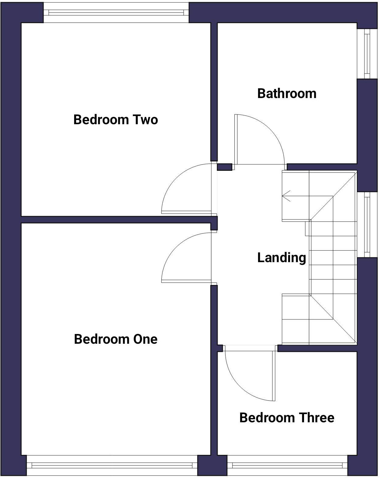 Laburnum Grove, Sunniside, Whickham, NE16 5LY floorplan