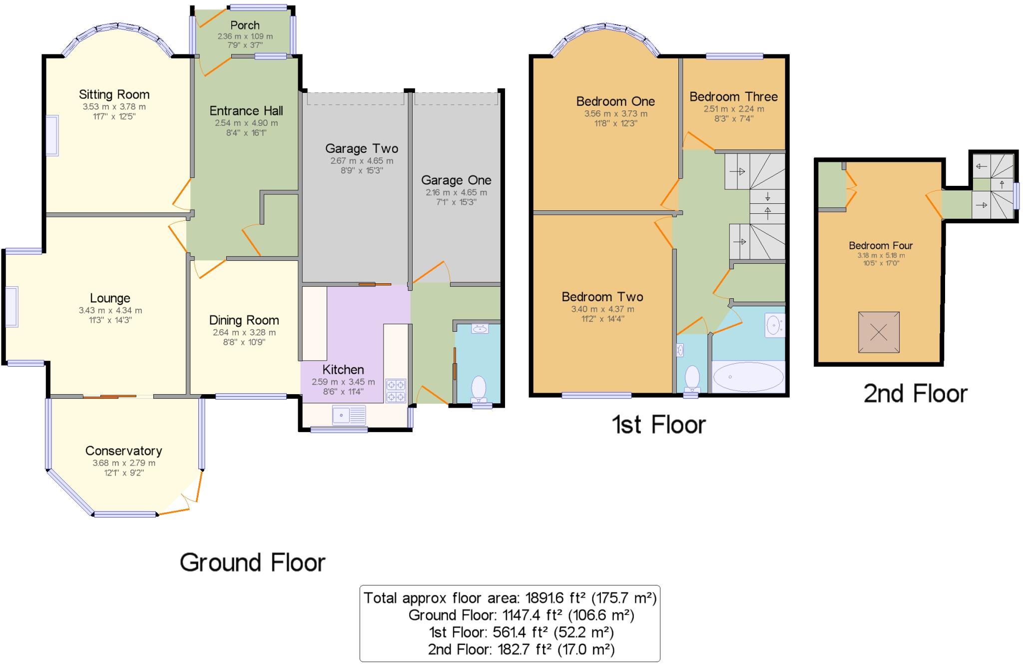 Hilton Road, Disley, Stockport, Cheshire, SK12 floorplan