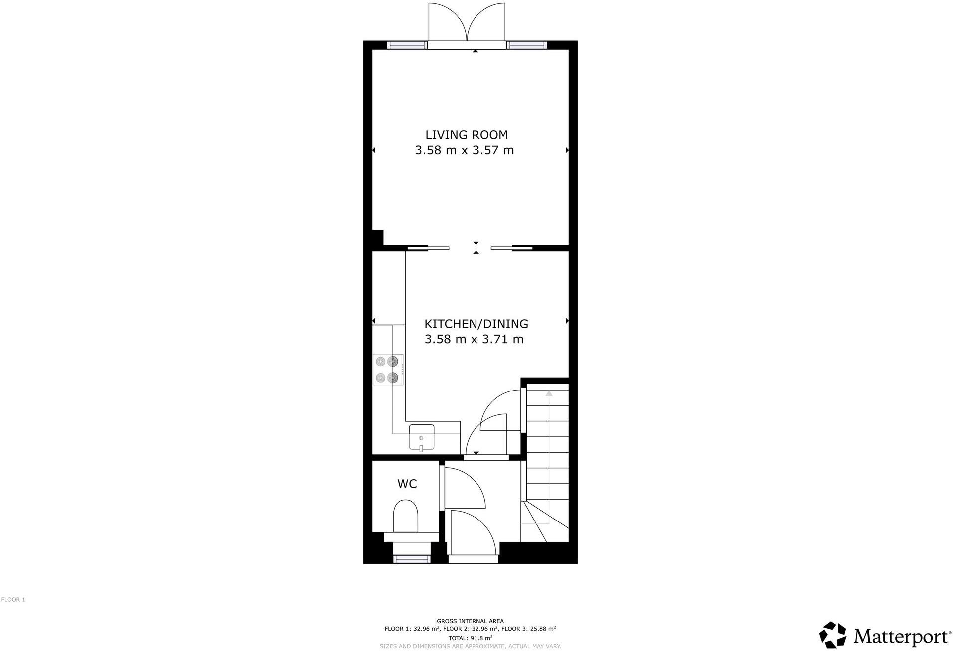 Spring Road, Bournemouth, BH1 floorplan