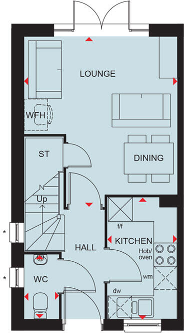 The Pearls, 
Pearl Lane, 
Stourport-on-Severn, 
Worcestershire, 
DY13 0PB
 floorplan