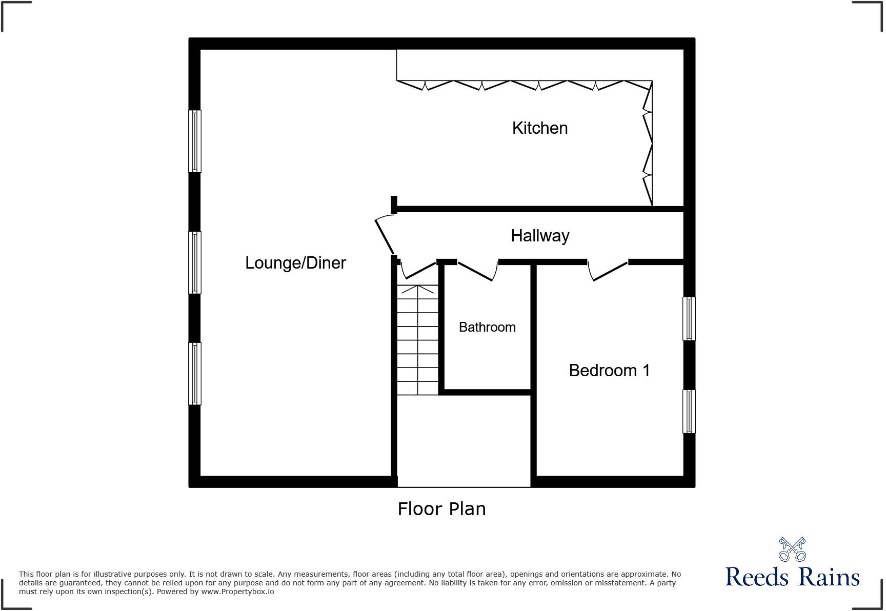 Moorgate Street, Rotherham, South Yorkshire, S60 floorplan