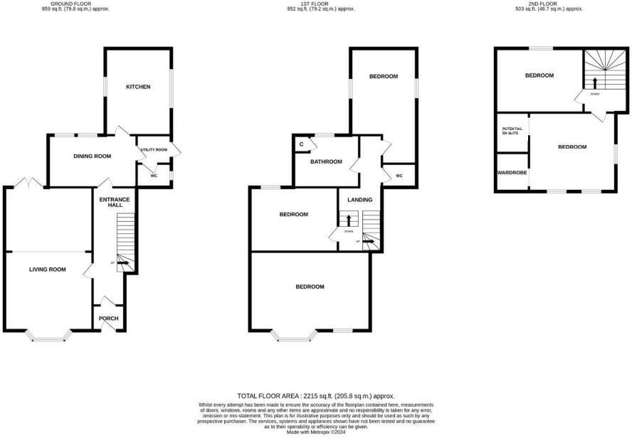 Upper Park Road, St. Leonards-on-sea floorplan