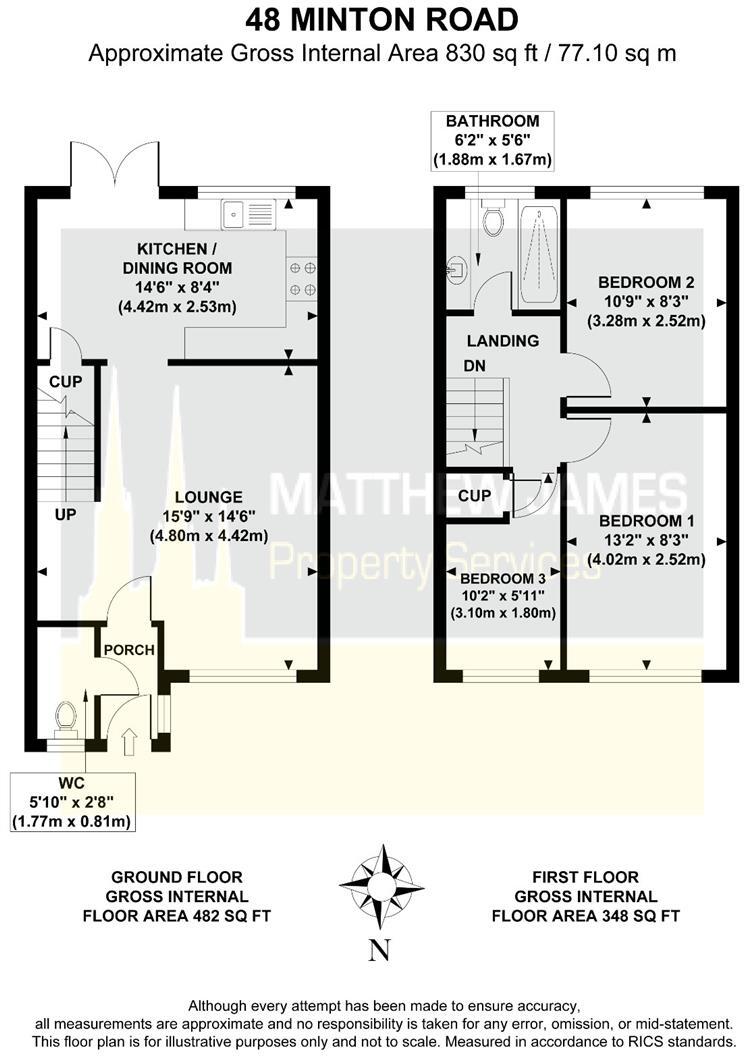 Minton Road, Potters Green, Coventry * CORNER PLOT * floorplan