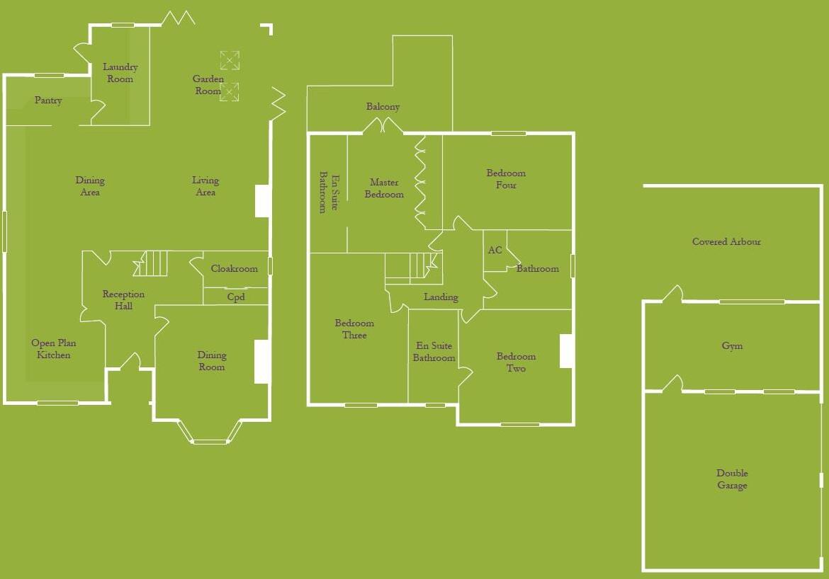 The Old Station Masters House, Station Road, Marchington, ST14 floorplan