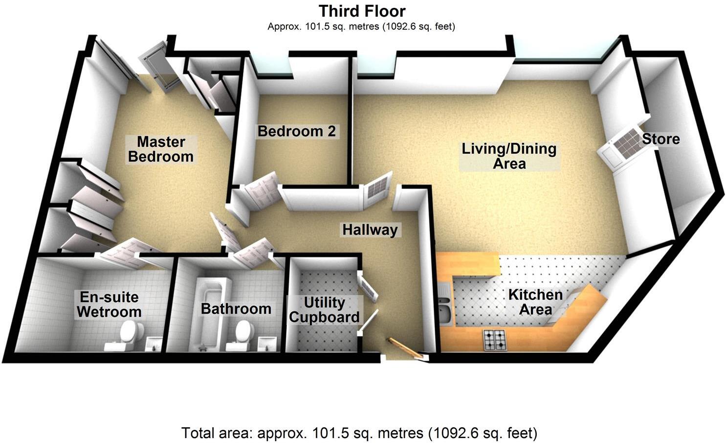 St. Marys Road, Market Harborough floorplan