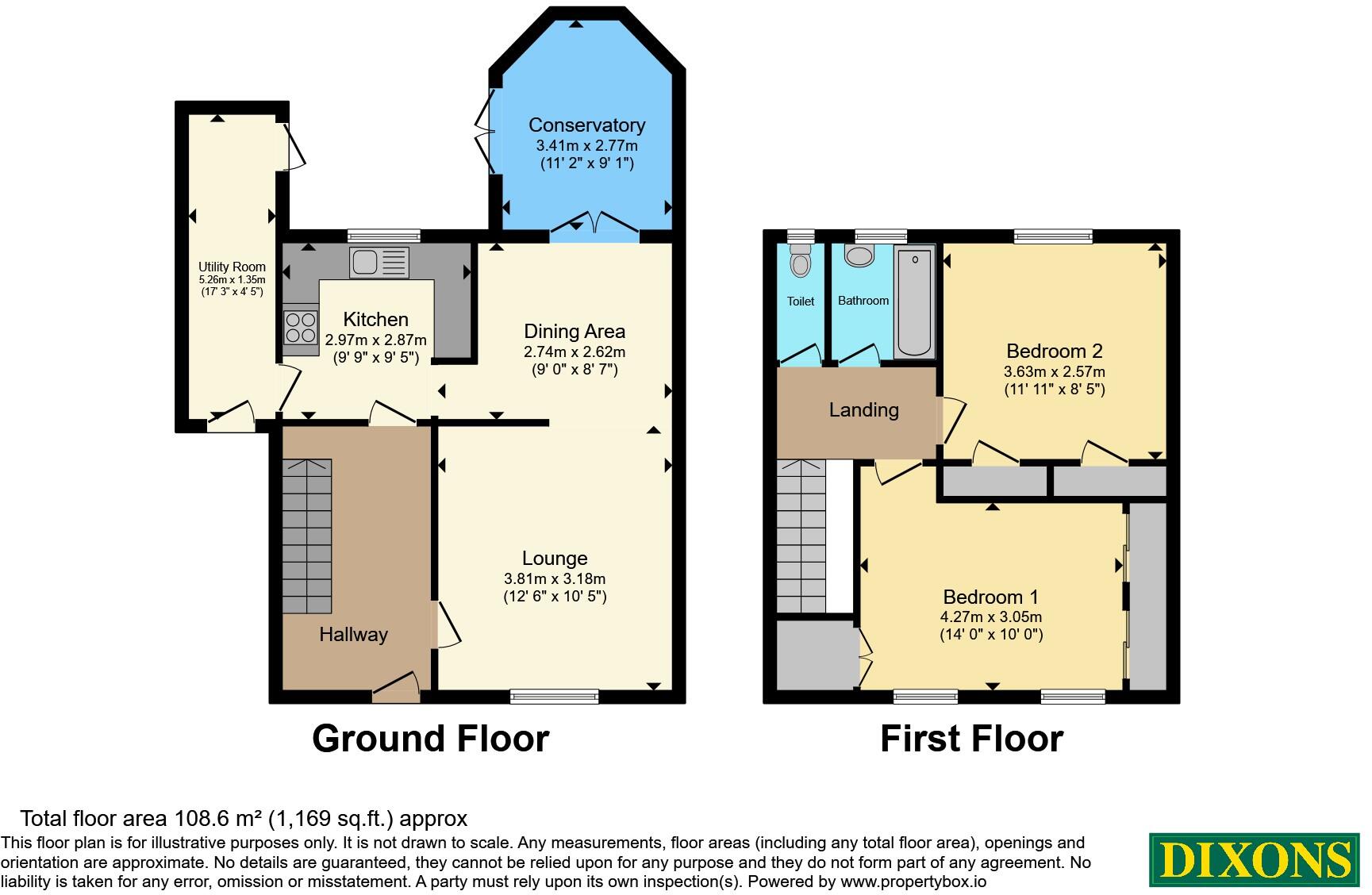Tristram Avenue, BIRMINGHAM, West Midlands, B31 floorplan