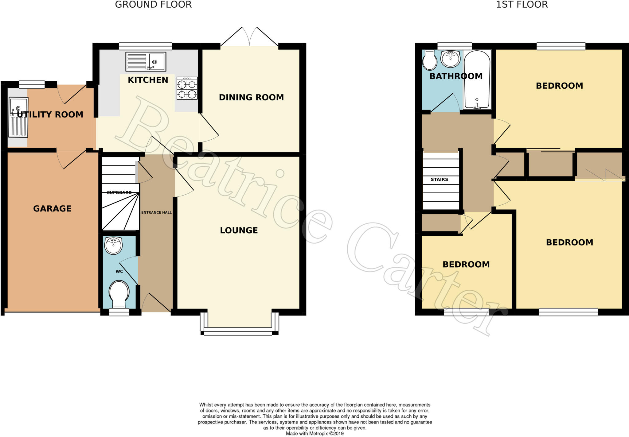 Seymour Avenue, Brandon floorplan