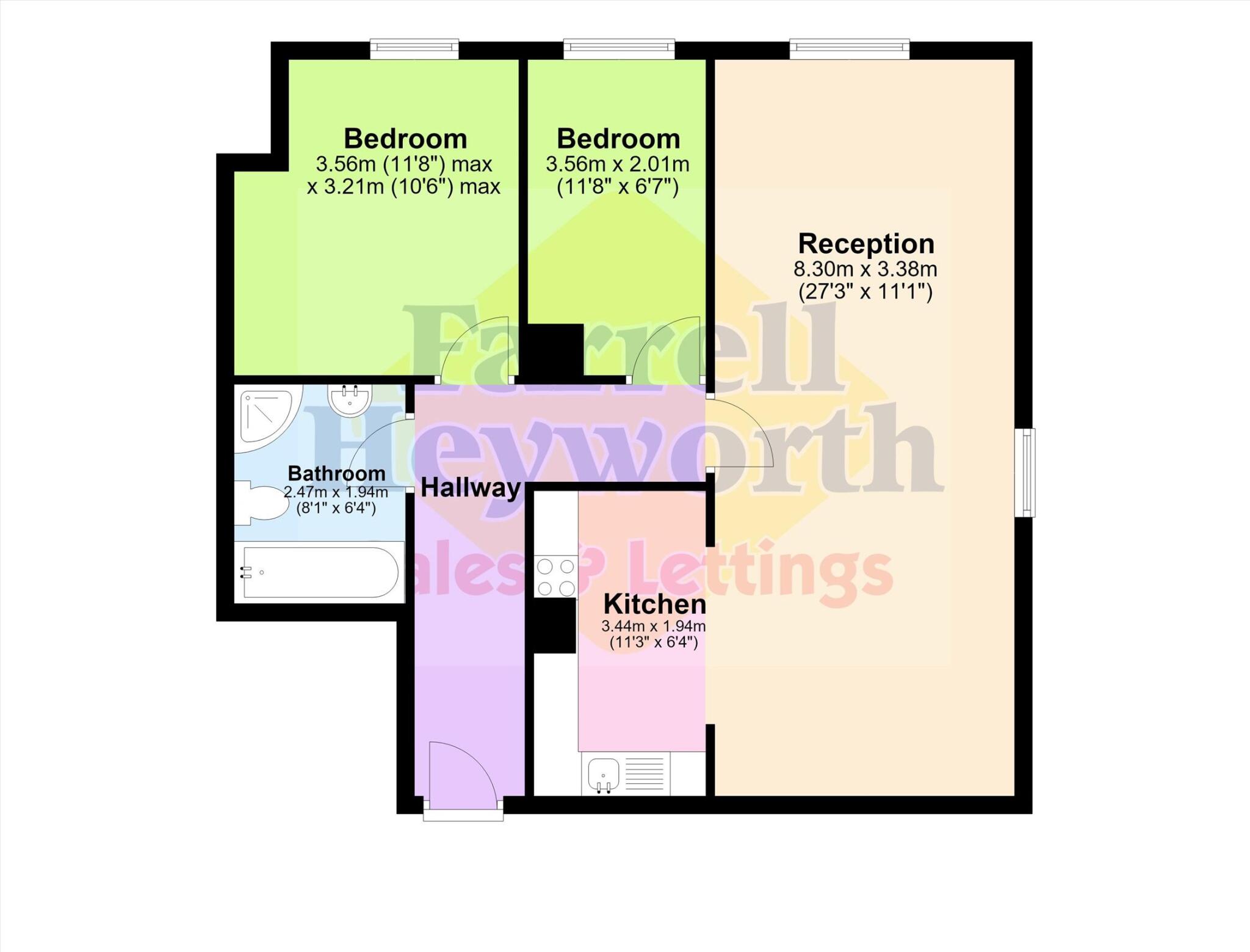 Charter Court, Watling Street Road, Preston floorplan
