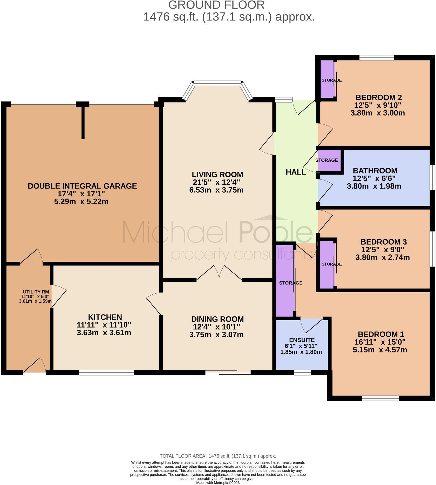 Beardmore Avenue, Marske-By-The-Sea, TS11 floorplan