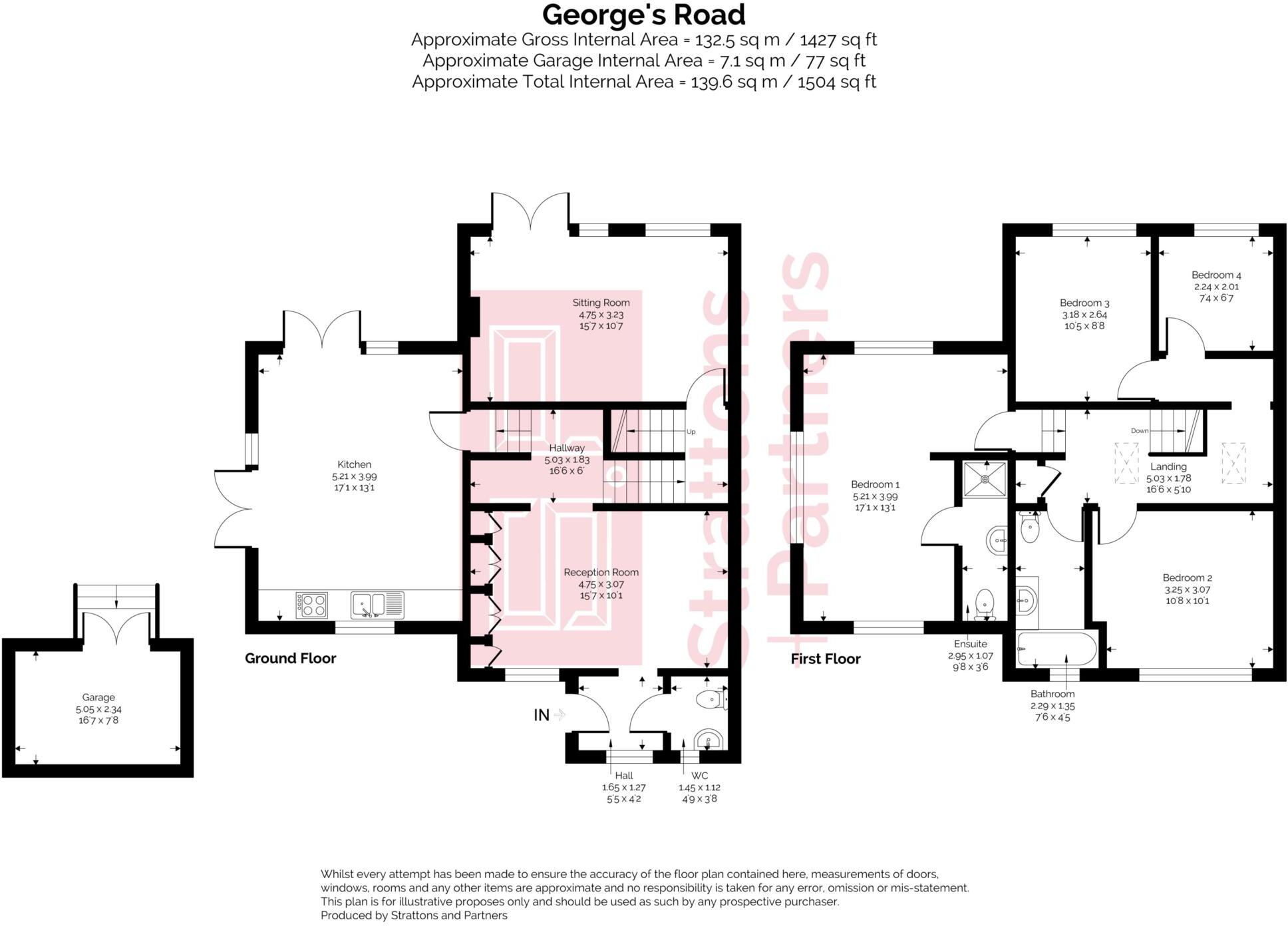 Georges Road, Bath floorplan