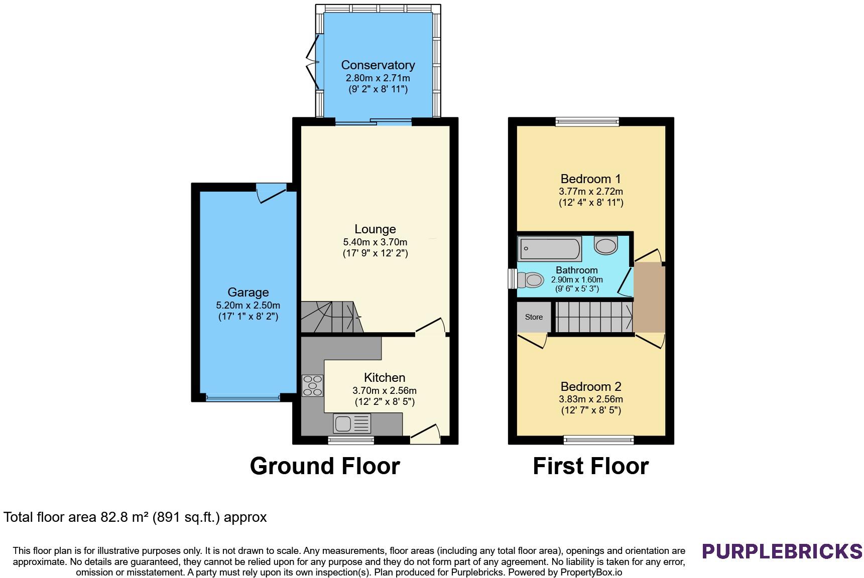 Tudor Way, Barnsley, S70 floorplan