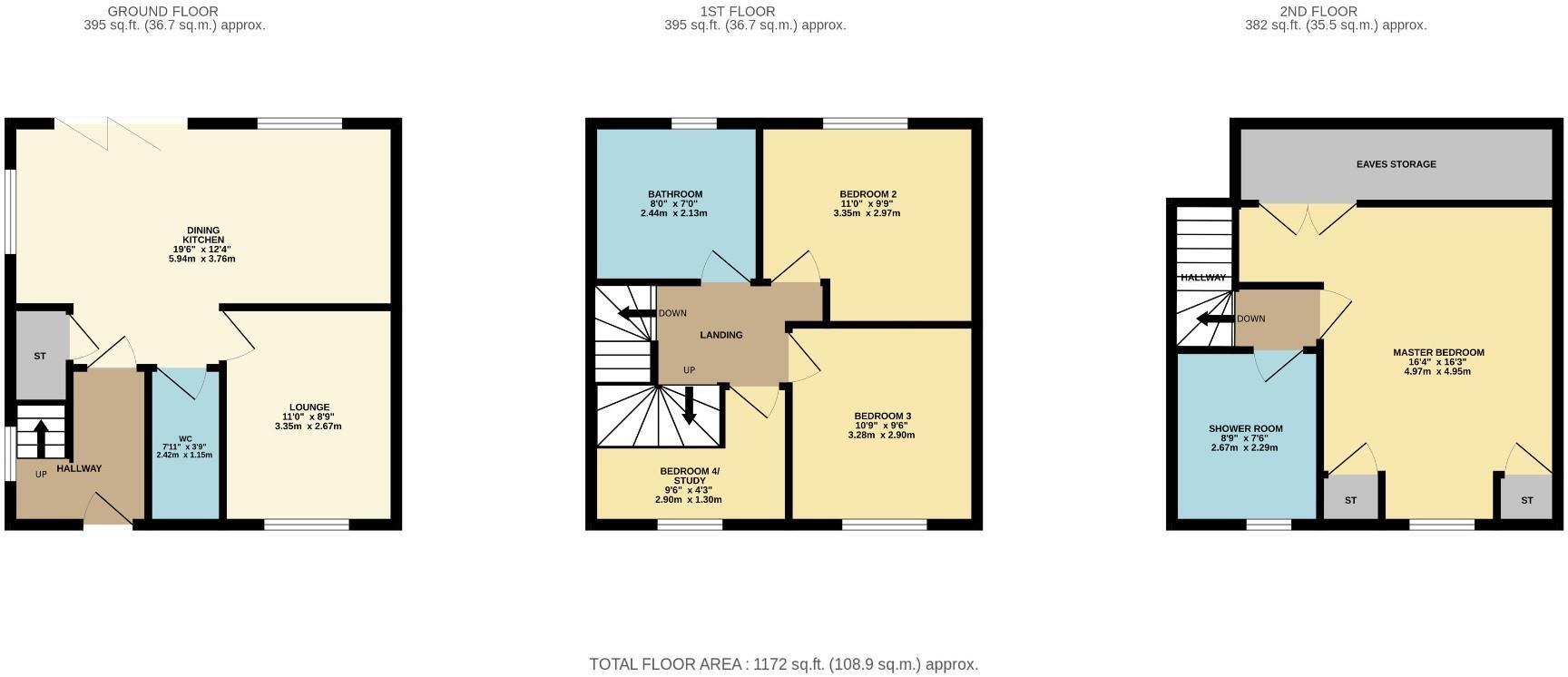 Dacre Banks, Harrogate floorplan