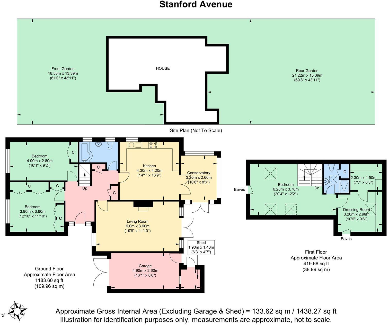 Stanford Avenue, Hassocks, BN6 floorplan