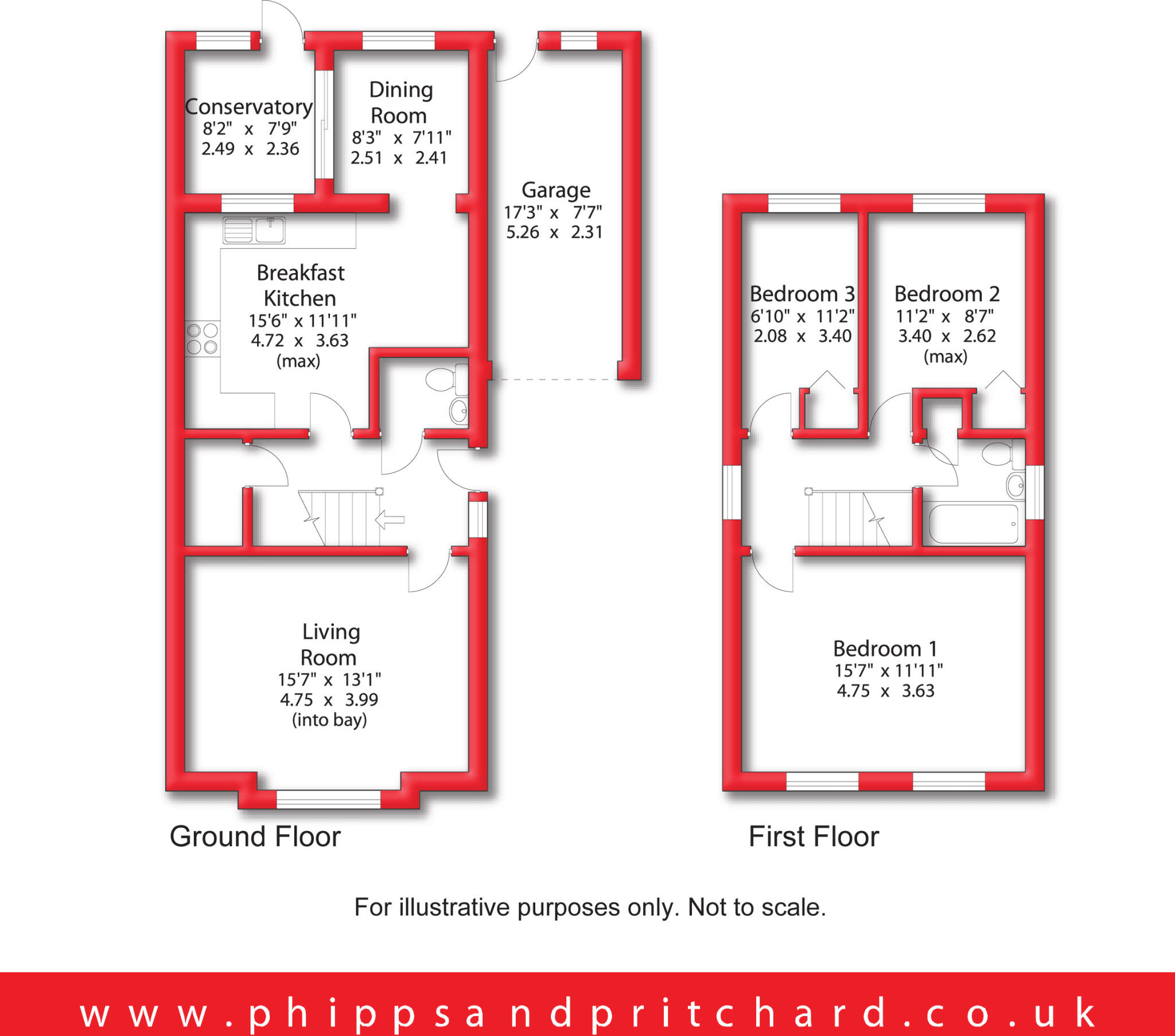 Ludlow Road, Kidderminster, Worcestershire floorplan