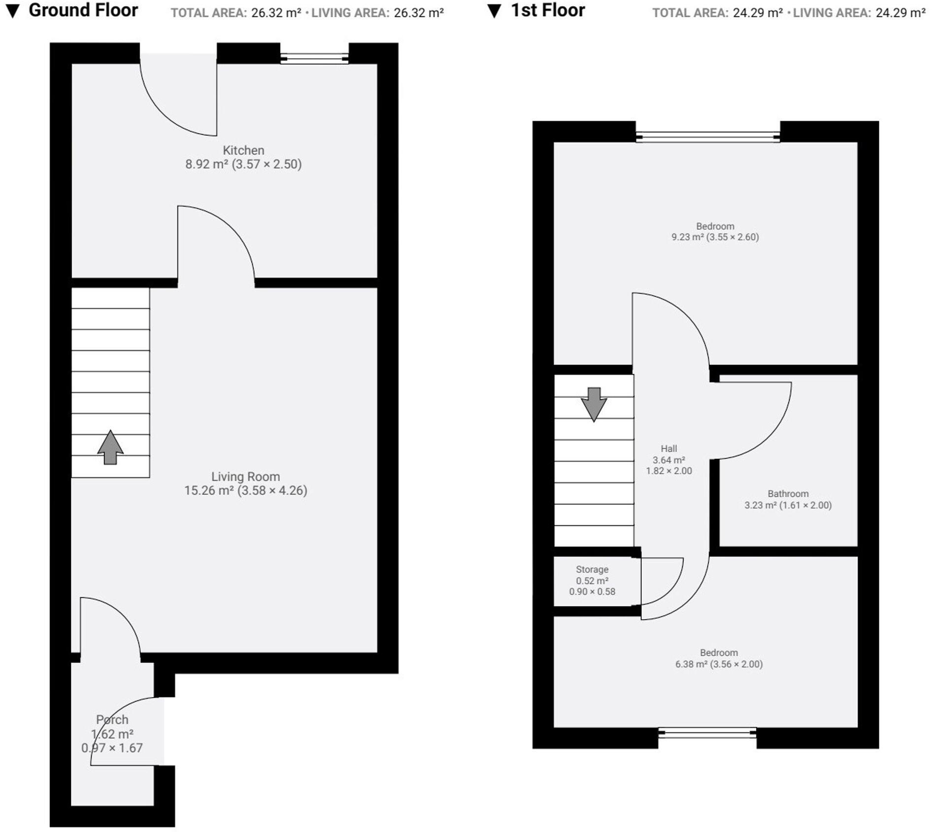 Stable Walk, Nuneaton, CV11 floorplan