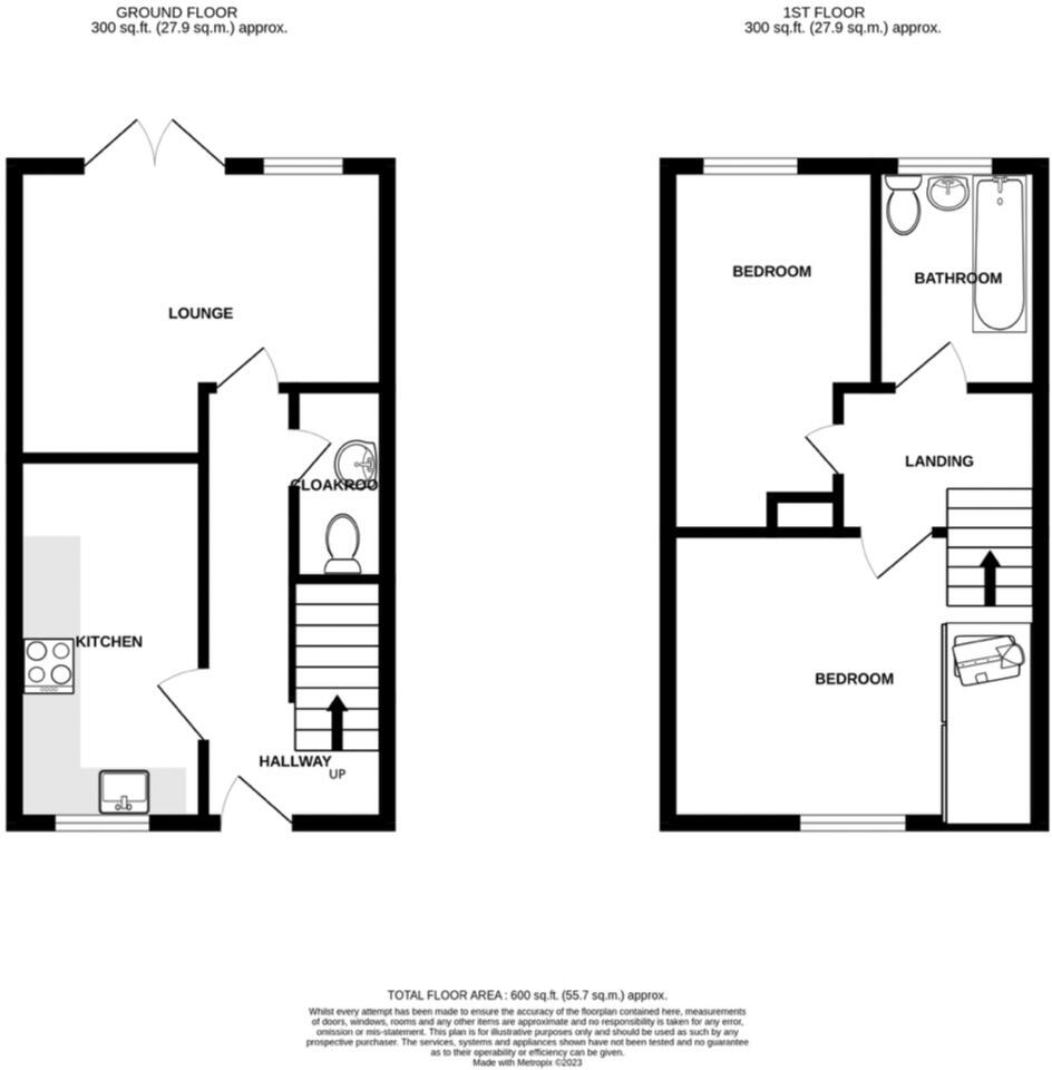 Windermere Road, Durham, DH6 floorplan